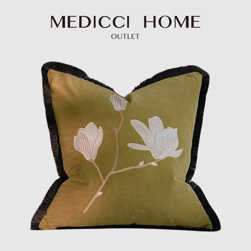 Interior Design Studio - Medicci Home-funda de almohada de diseño