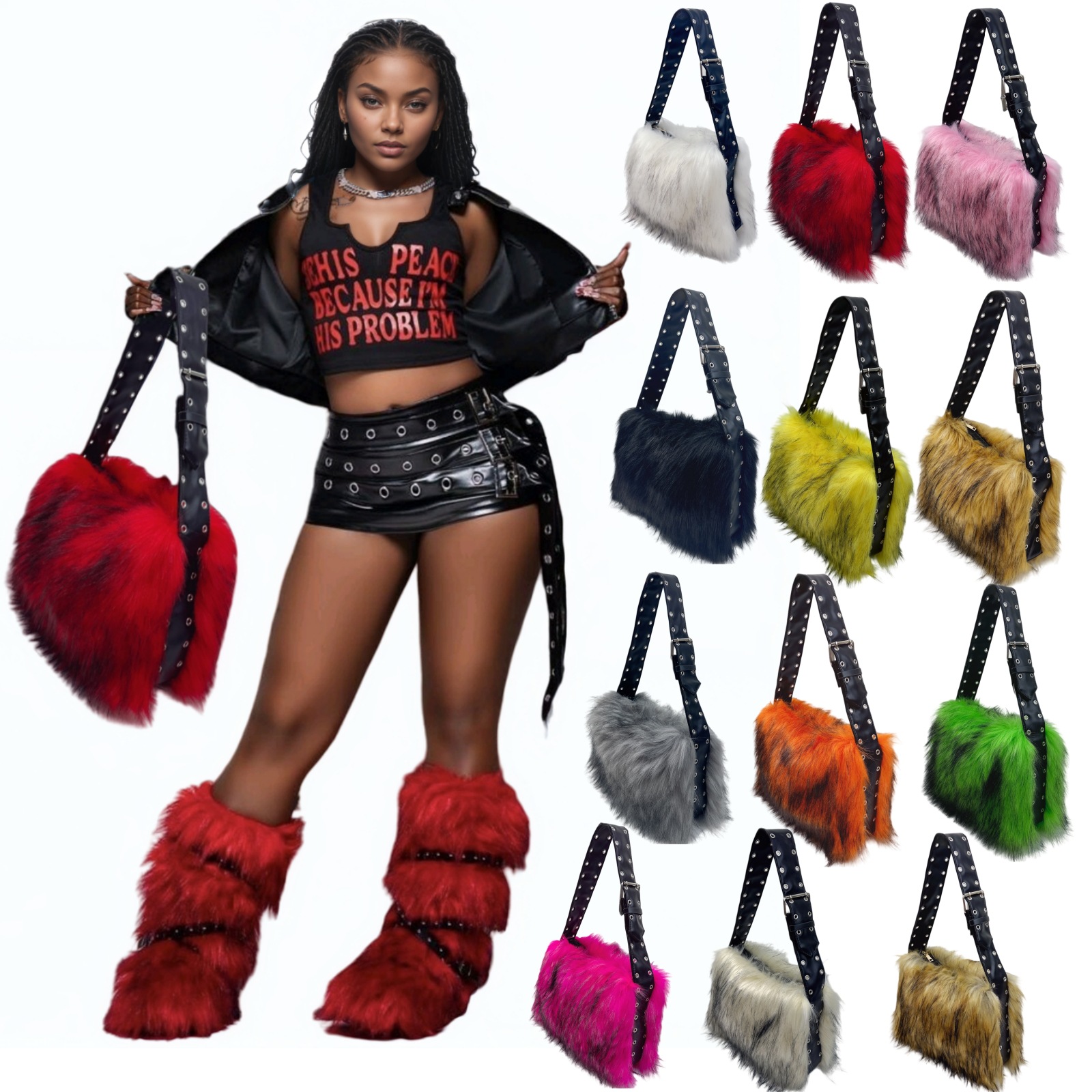 Interior Design Warm - Bolsos de mensajero de gran capacidad,