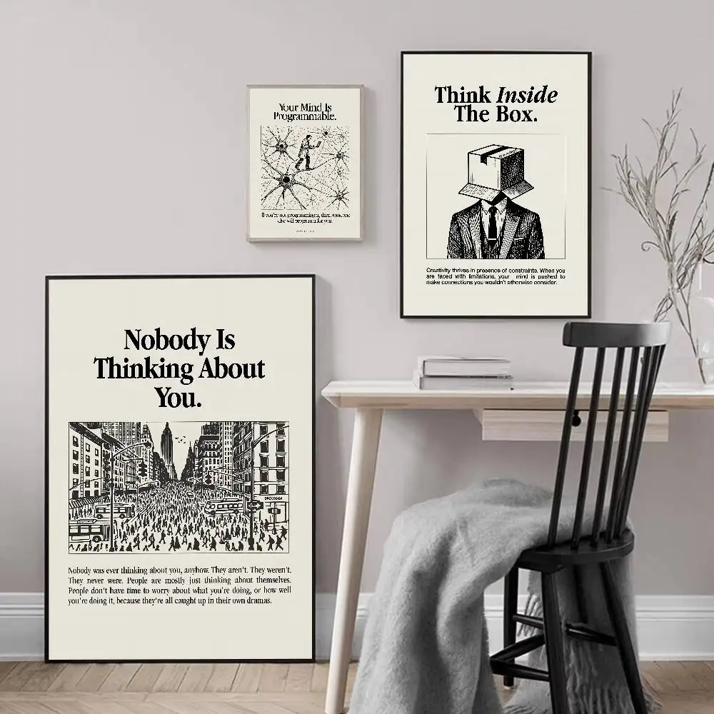 Póster con citas motivacionale - Interior Design Studio reseña y precio
