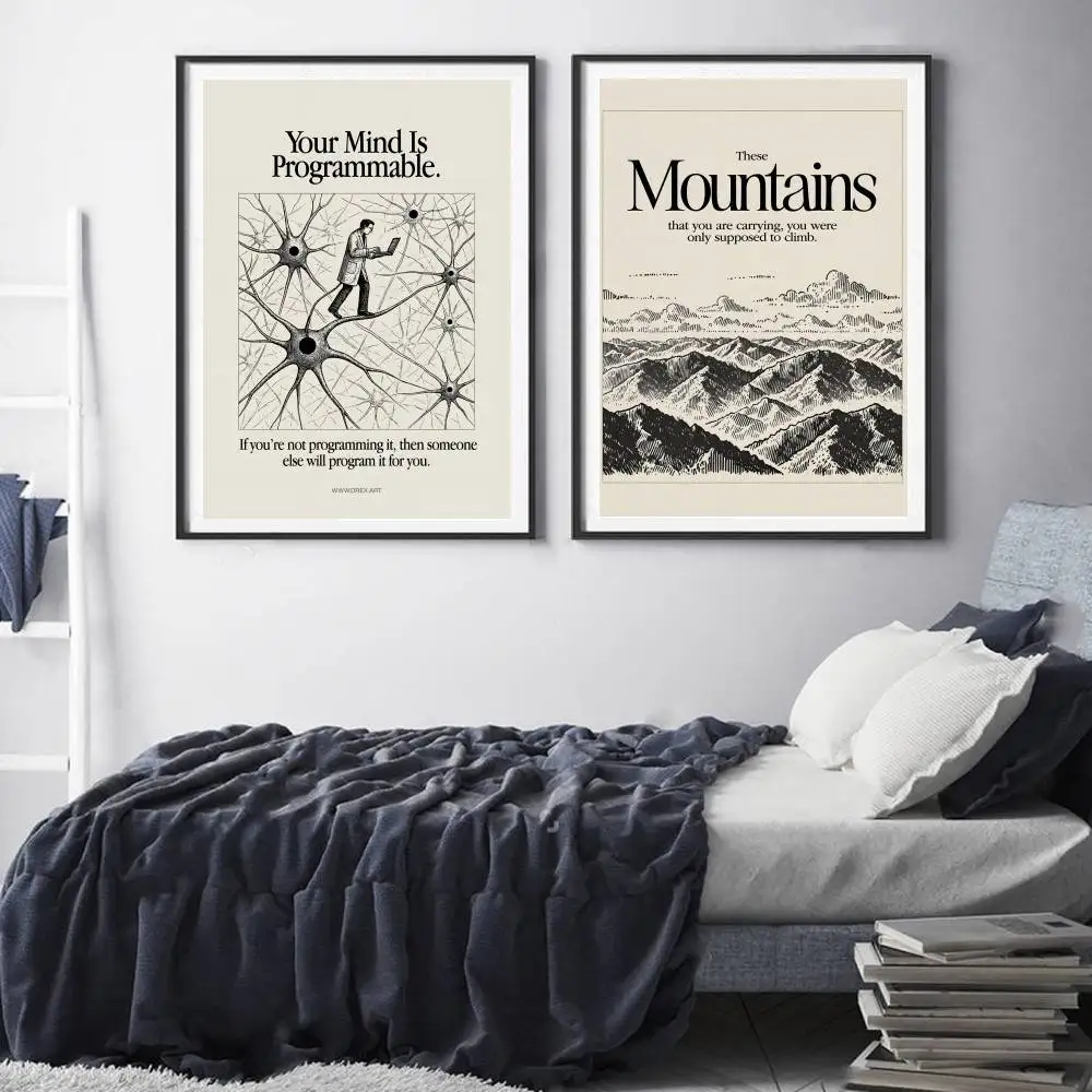 Póster con citas motivacionale - Interior Design Studio reseña y precio