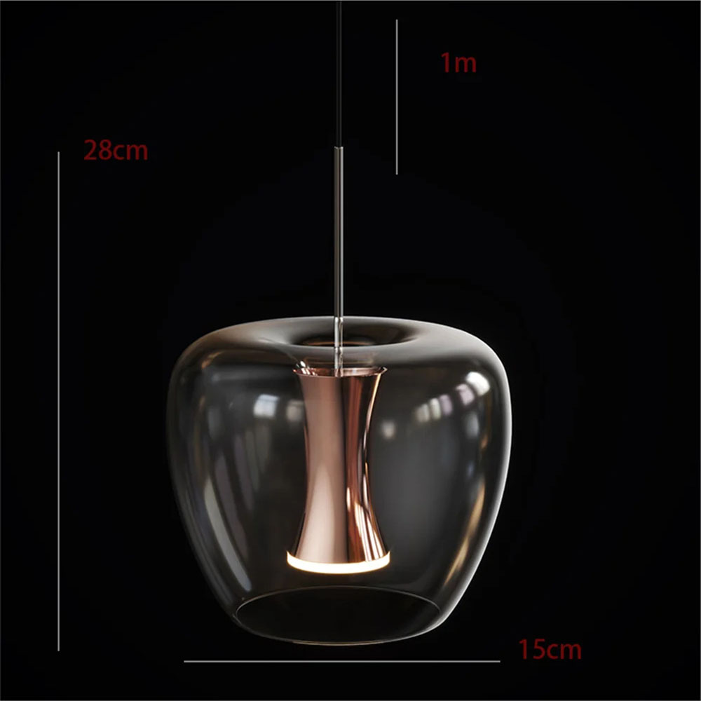 Luces colgantes Led de cristal - Interior Design Years reseña y precio