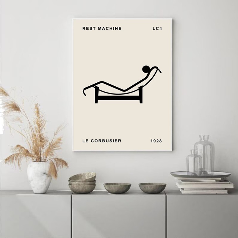 Póster de arquitectura abstrac - Interior Design Studio reseña y precio