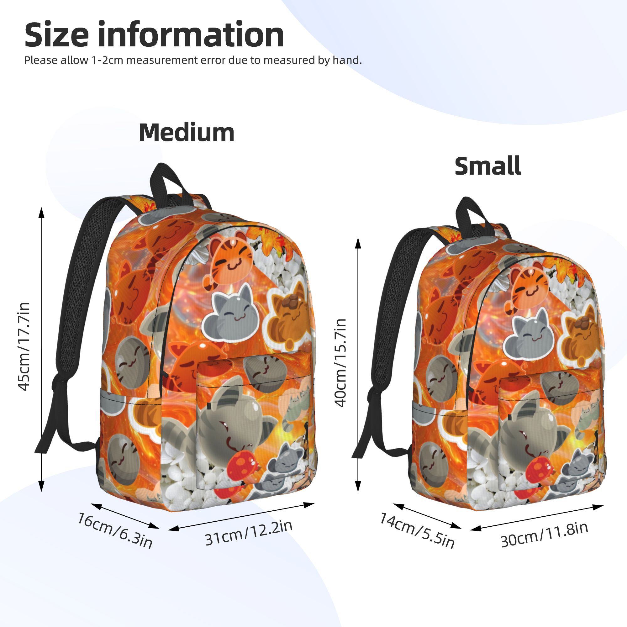 Mochila cálida de color naranj - Interior Design Warm reseña y precio