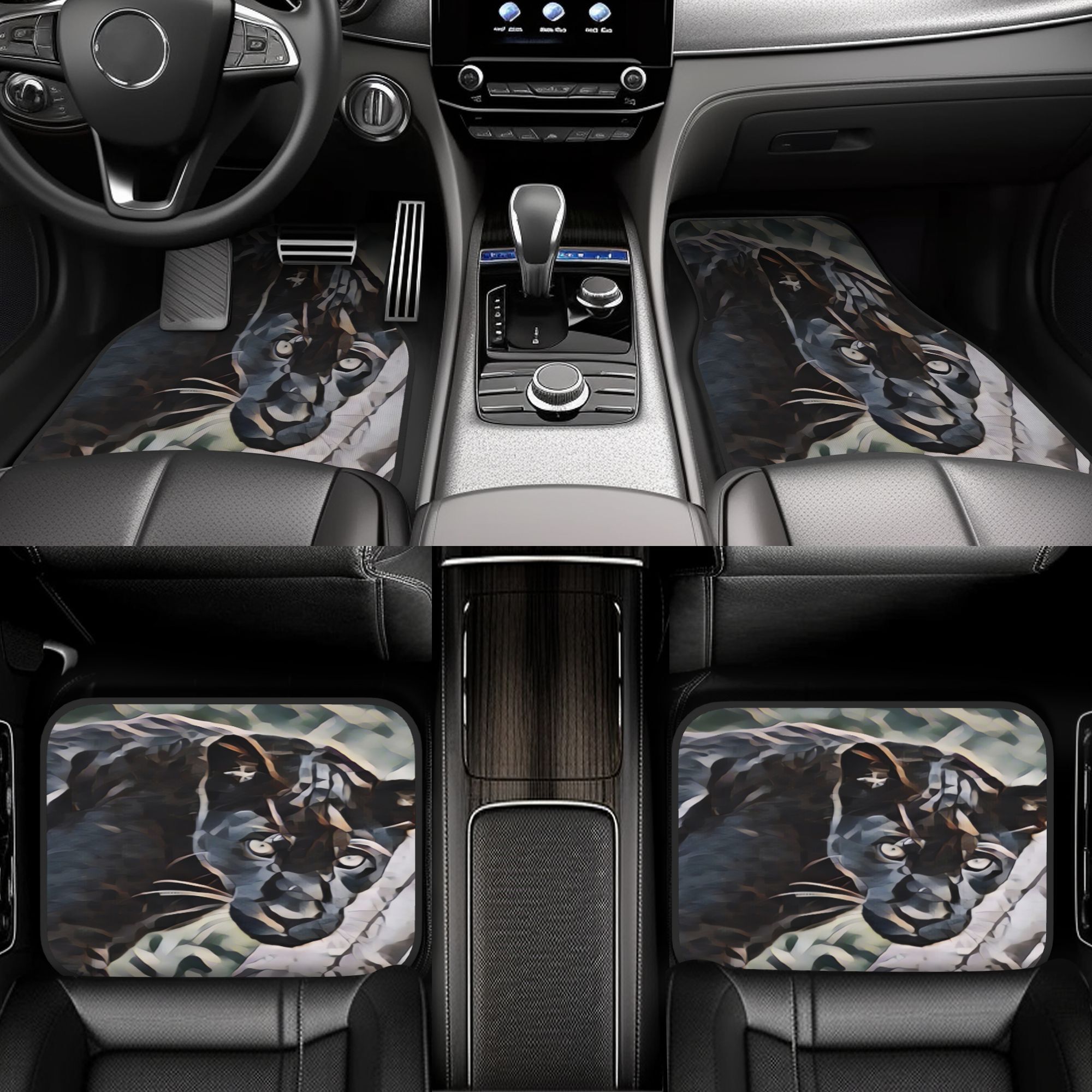 4 Uds Black Panther In Studio  - Interior Design Studio reseña y precio