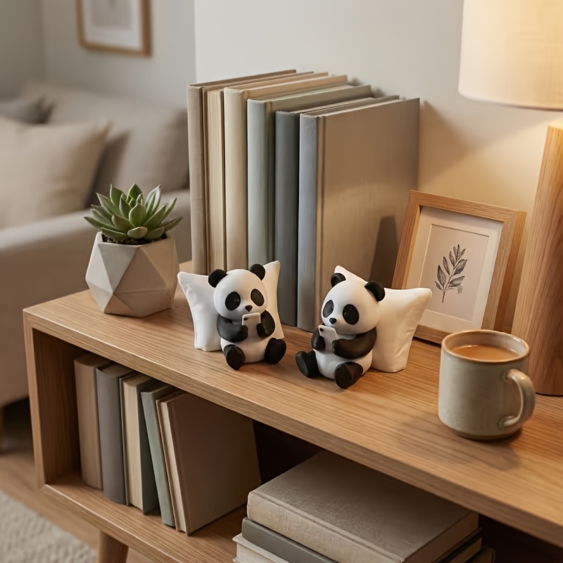 Figura Coleccionable de Panda, - Interior Design Studio reseña y precio