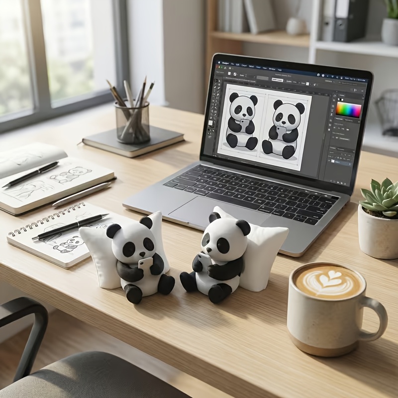 Figura Coleccionable de Panda, - Interior Design Studio reseña y precio